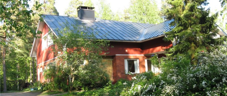 Hostellivieraana Kaustisilla Koskelan Lomatalossa