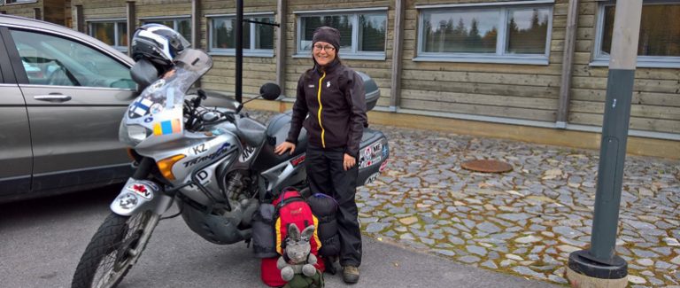 Kun motoristi metsään lähti