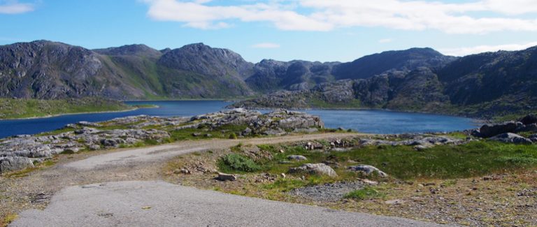 Hostellijärjestön järjestöreissaaja Mikko Levo Nordkapissa