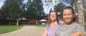 Järjestöreissaaja Anne Hostelli Marjassa Mikkelissä