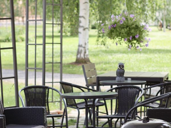 Hotelli ja hostelli Marja, ulkoterassi