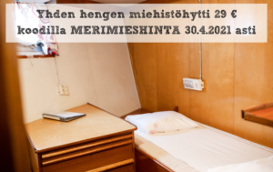 Laivahostel SS Bore, Turku, 1hh hytti, hostellien tarjoukset
