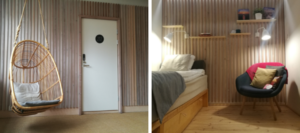 Dream Hostel & Hotellin skandinaavinen sisustus