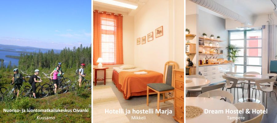Oivanki, Hotelli ja hostelli Marja, Dream Hostel