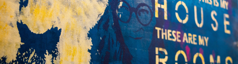 Time Hostel NOVA seinämaalaus