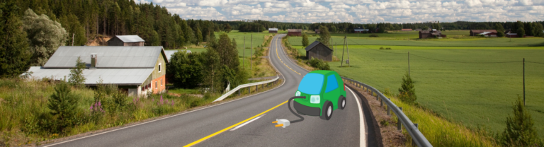 Hostellireissulle sähköautolla