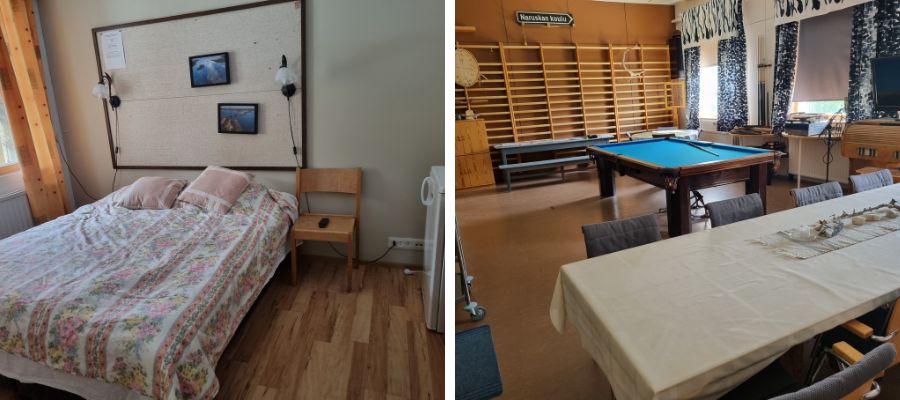 Naruskan sviitti ja oleskelutila