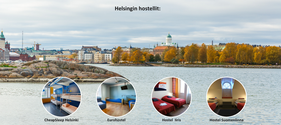 Helsinki ja Helsingin hostellit