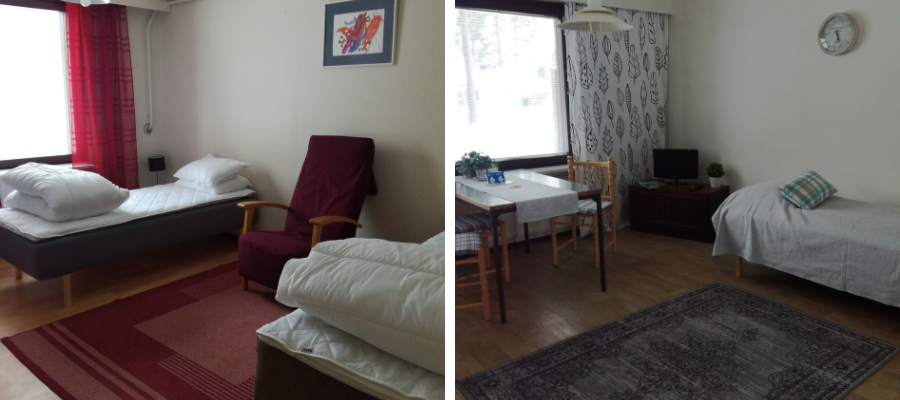 Ulpukka Hostellin huone