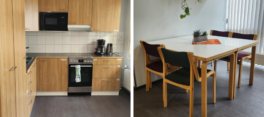 Hostellin asiakaskeittiö