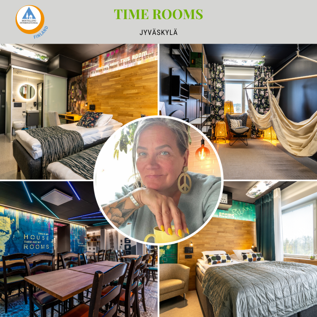 Kuvakollaasi Time Roomsista