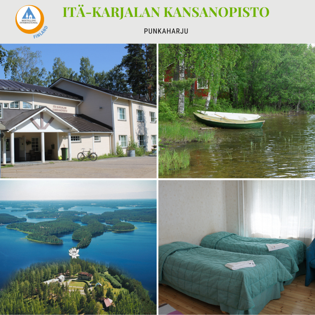 Kuvakollaasi Itä-Karjalan kansanopistosta