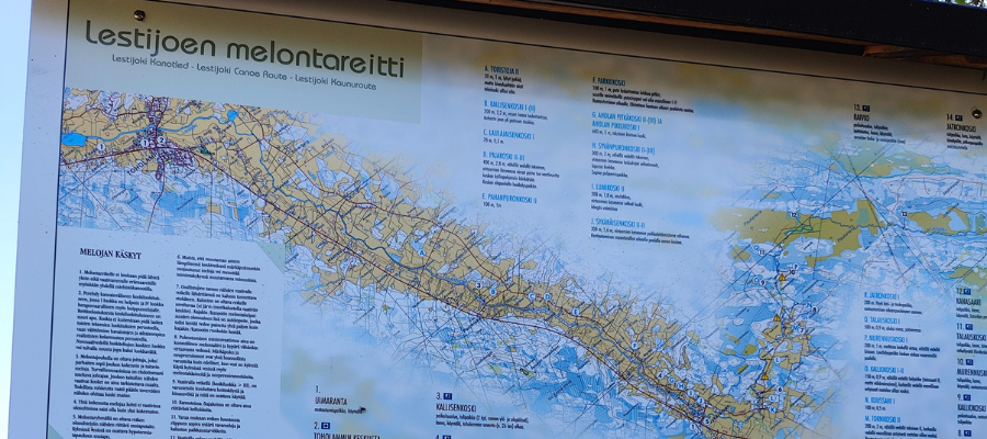 Lestijoen melontareitit