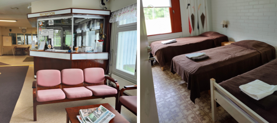 Respa ja hostellihuone