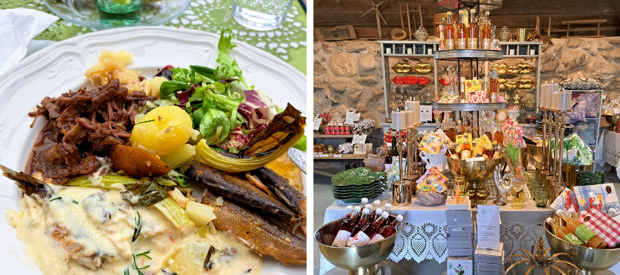 Tertin lounasannos ja puoti