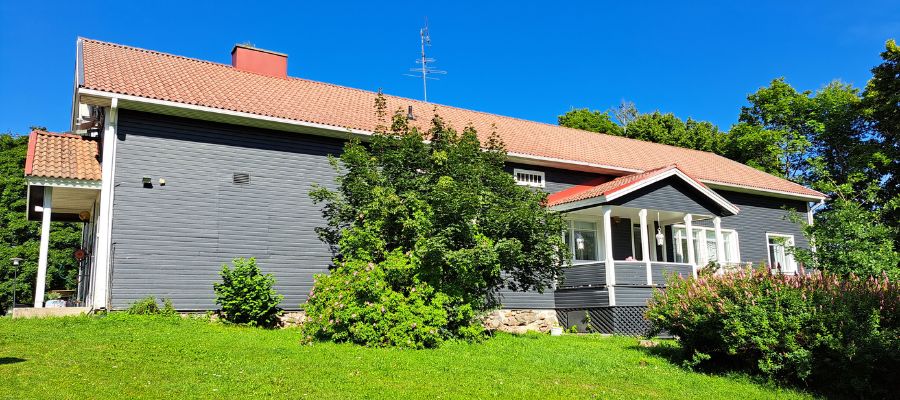 Villa Saimaan Sydän päärakennus ulkoa