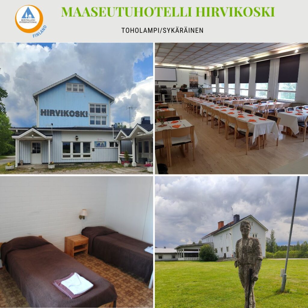 Kuvakollaasi Maaseutuhotelli Hirvikoskesta