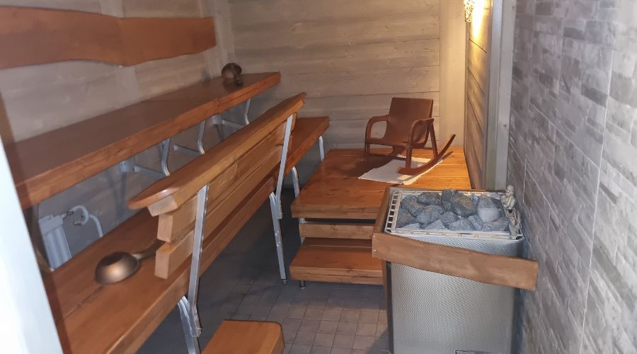 Naruskan retkeilymajan sauna