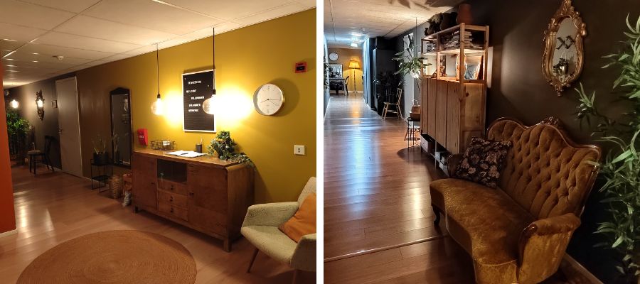 Kulkuri hostellit Hämeenlinnan käytävää