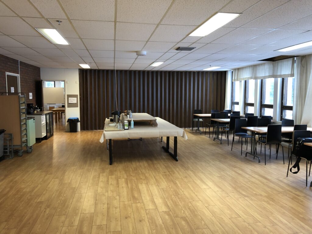 Hostel Vekottimen aamiaistila