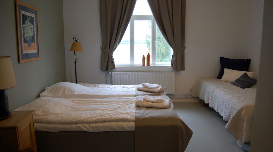 Majoituksen makuuhuone