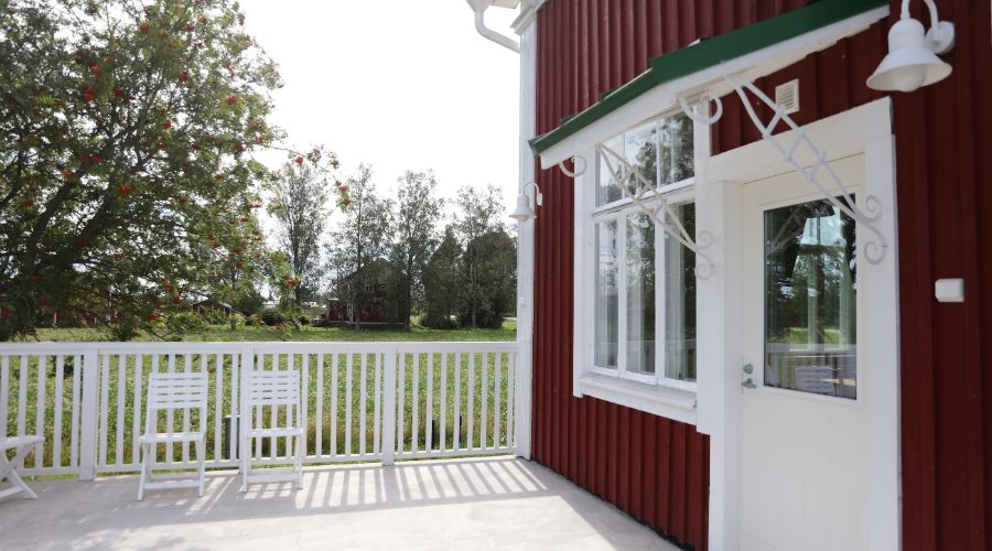 Yhteinen oleskelutila ulkona