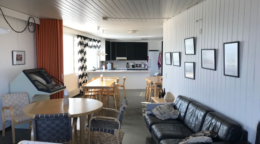 Hostellin yhteiset oleskelutilat