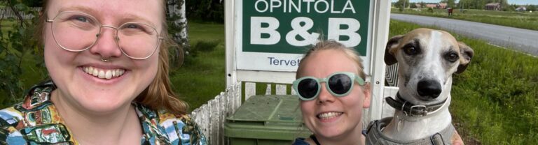 Koira mukaan ja menoksi —  juhannukseksi Teuvan Opintola B&B:hen