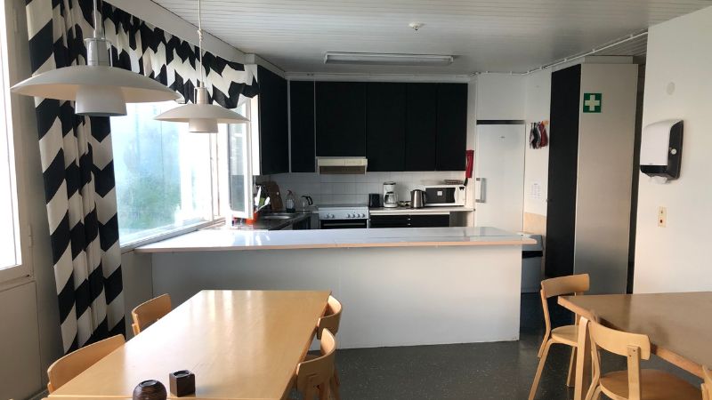 Hostel Tankar Innin keittiö