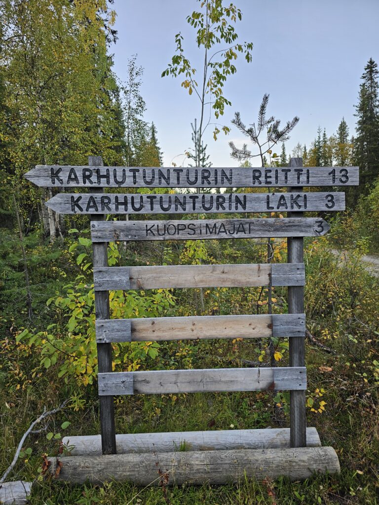 Reittiopasteet Karhutunturille 