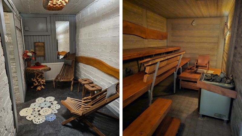 Sauna ja pukutilat