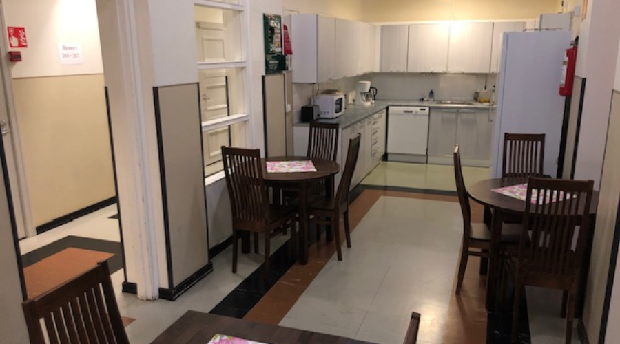 Lentohotellin asiakaskeittiö