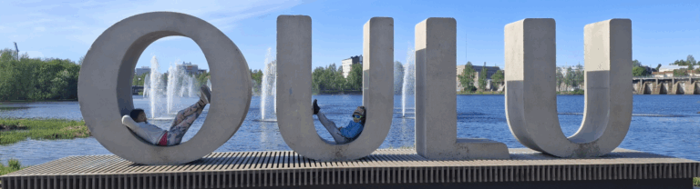 Oulu kirjaimet ja reissaajan lapset