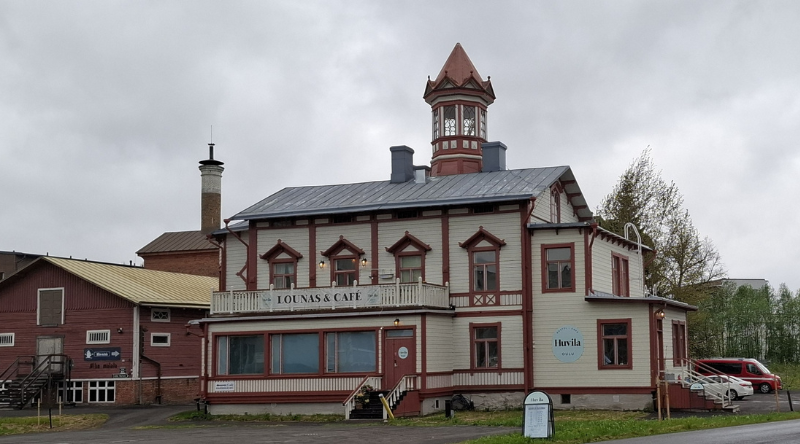 Hostelli ulkopuolelta