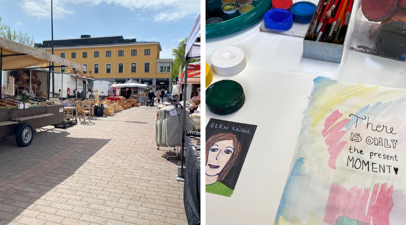 Porvoon markkinat ja taidehetki