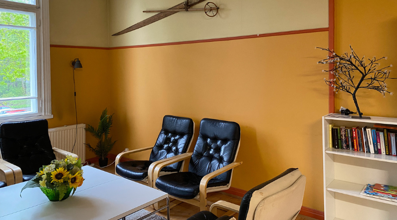 Hostellin oleskelutila