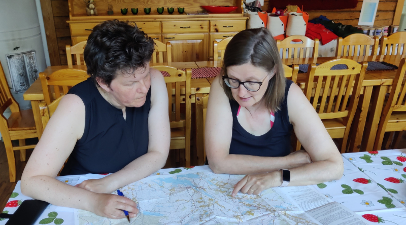 Reissaaja ja majatalon pitäjä