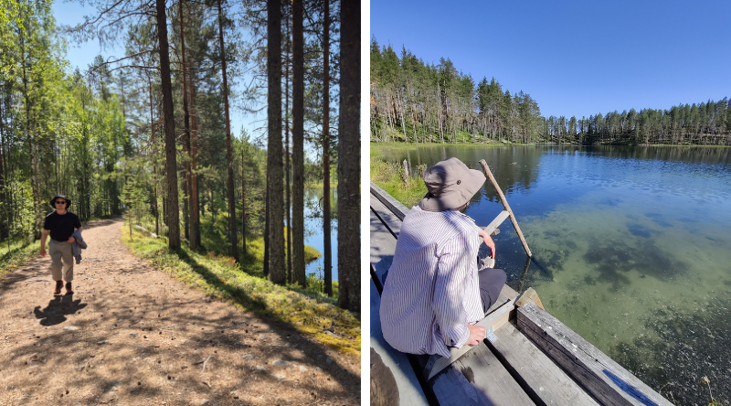 Ahven-Valkeisen uimapaikka