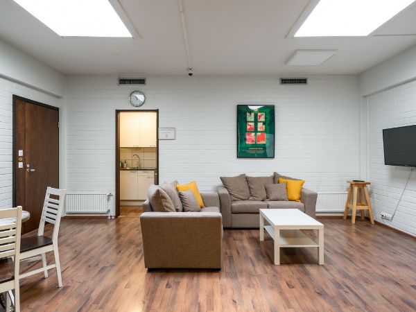 Hiisi Hostel Vihti oleskelutila 2