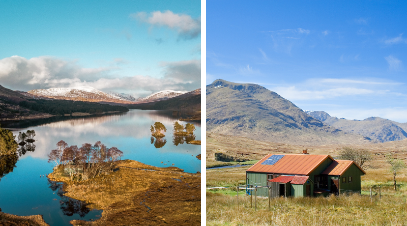 Loch Ossian Youth Hostel ja Glen Affric Youth Hostel