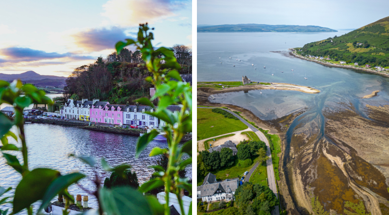 Portree Youth Hostel ja Lochranza Youth Hostel