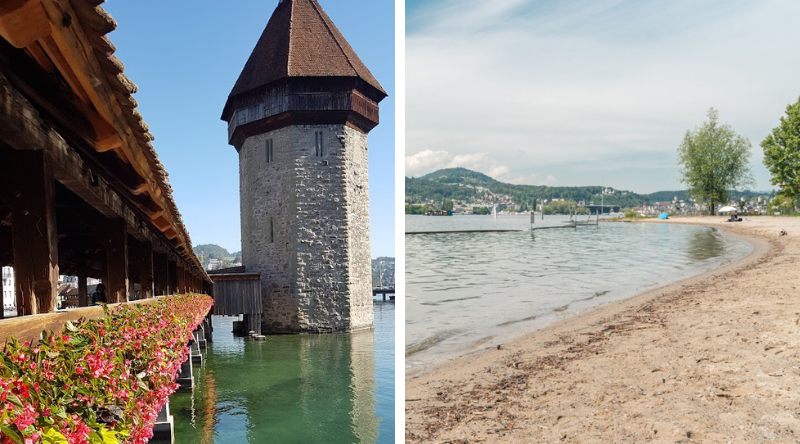 Kapellbrücke. 
Lucerne.