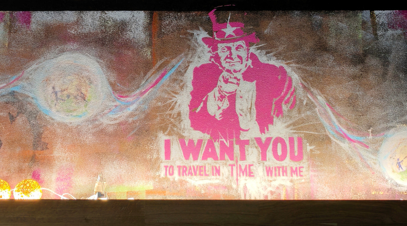 I want you to travel in time with me” -teksti