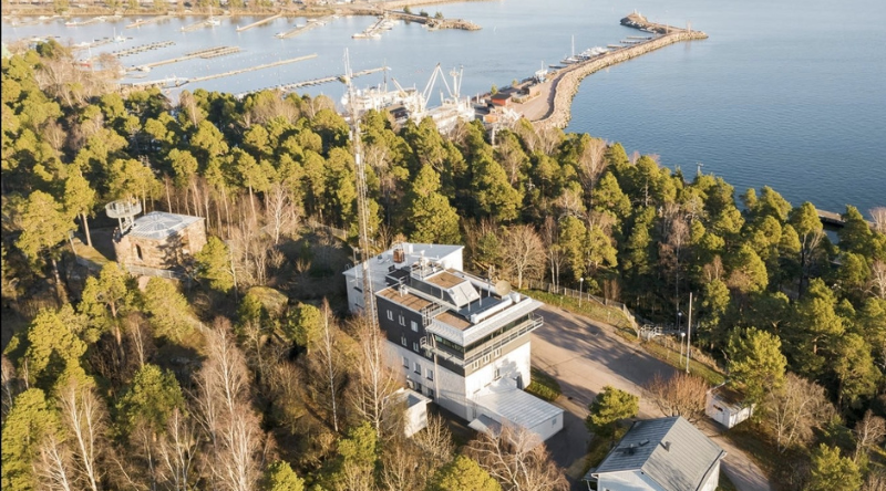 Gasthaus Vanha-Merivartioasema ilmakuva